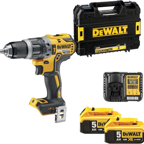 Dewalt DCD796P2-QW 18V 5.0 Ah Kömürsüz Darbeli Matkap