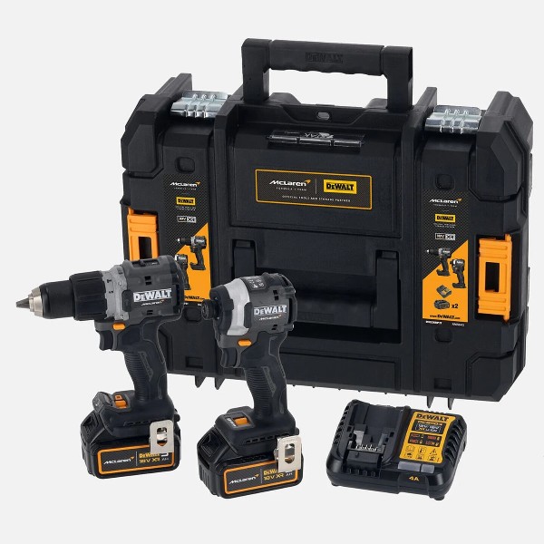Dewalt DCK200MP2T X McLaren 18V XR 5.0 Ah. 2 Akülü Vidalama Makine Seti