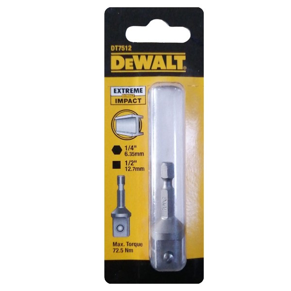 Dewalt DT7512-QZ 1/4-1/2 Darbeli Vidalama Adaptörü