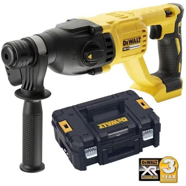 Dewalt DCH133NT 18V 2,6J Şarjli Kömürsüz Sds-Plus Kirici Delici Pnömatik Matkap ( Tek Makine)