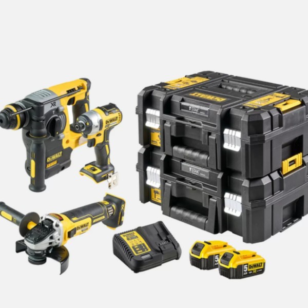 Dewalt DCK305P2T-QW 5.Ah Kömürsüz Makine Seti